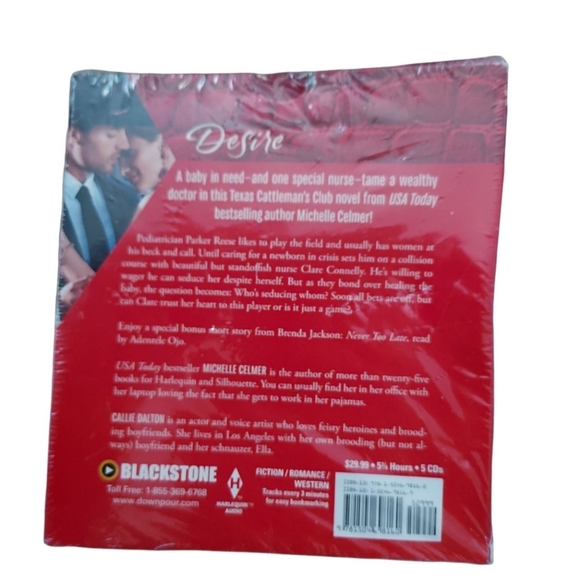 The Doctor's Baby Dare by Michelle Celmer 2016 Unabridged Audiobook CD NEW - Picture 2 of 2